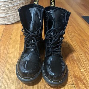 Dr Marten patent leather boots sz 10